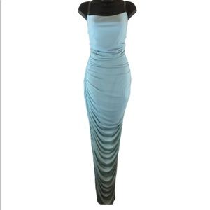 Elegant Blue Evening Gown